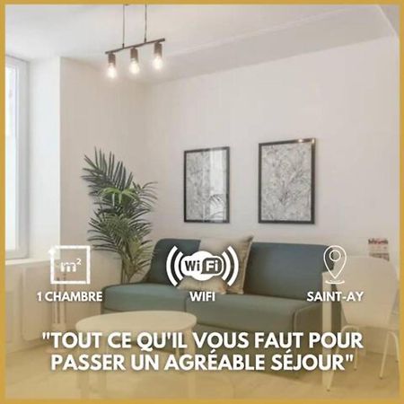 Apartamento Charme De Loire A St Ay *T2* Saint-Ay Exterior foto